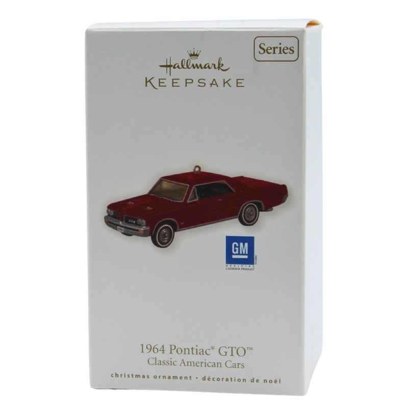 Hallmark Ornament: 2010 Pontiac GTO-1964 | QX8353