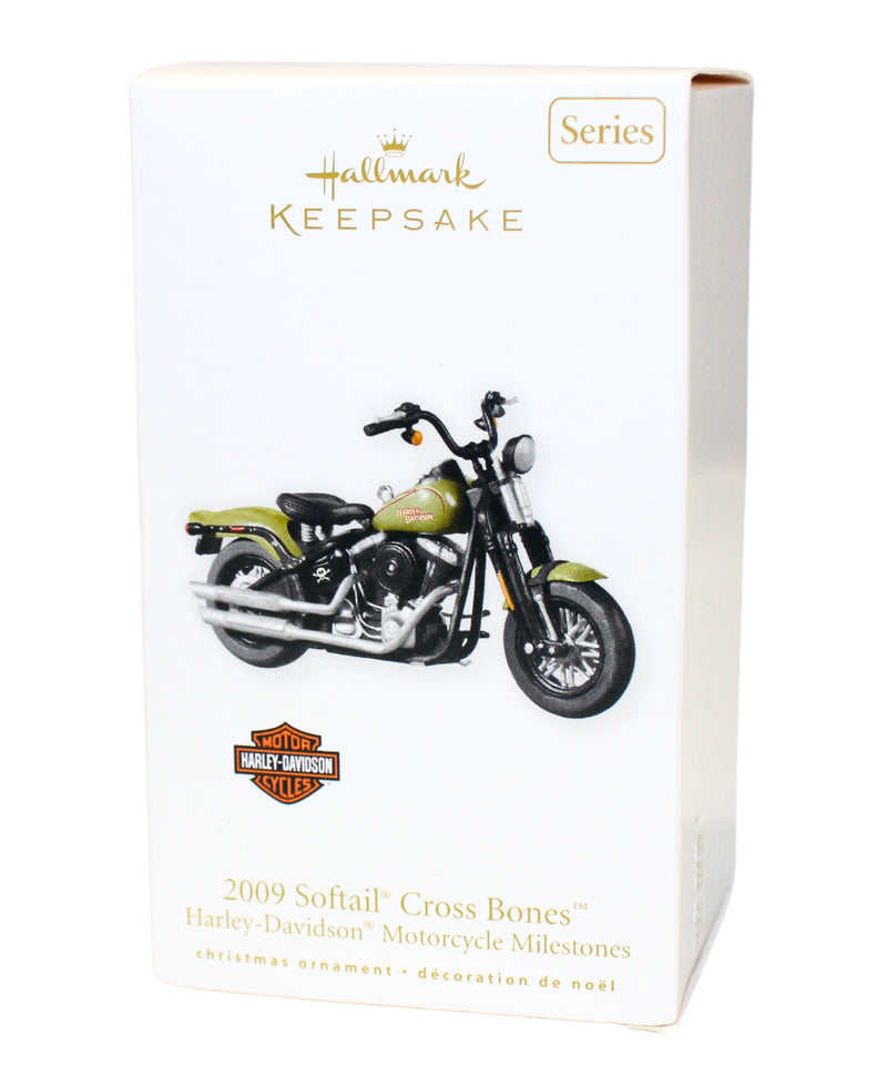 Hallmark Ornament: 2010 Softail Cross Bones 2009 | QX8356 | Harley Davidson