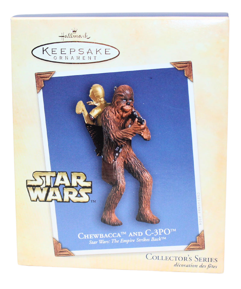 Hallmark Ornament: 2004 Chewbacca and C-3PO | QX8431 | Star Wars