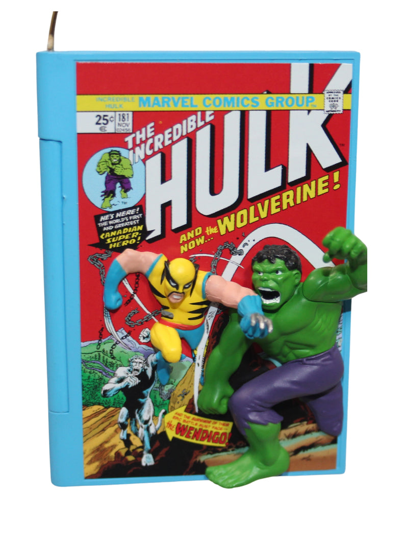 Hallmark Ornament: 2010 The Incredible Hulk and Wolverine | QX8453 | Marvel