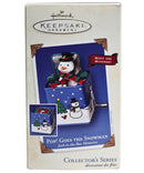 Hallmark Ornament: 2003 Pop! Goes the Snowman- Jack in the Box
