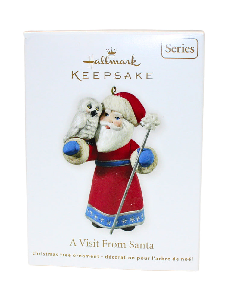 Hallmark Ornament: 2011 A Visit From Santa | QX8809