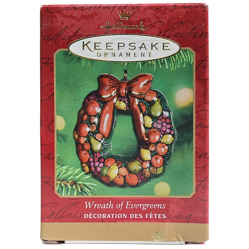 Hallmark Ornament: 2001 Wreath of Evergreens | QX8832