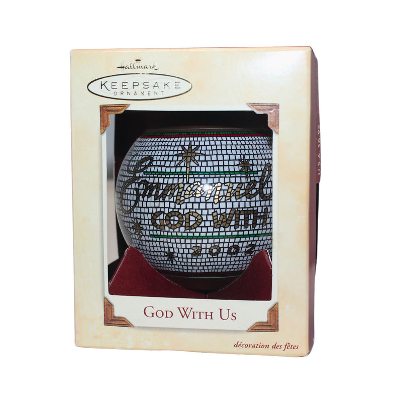 Hallmark Ornament: 2002 God With Us | QX8893