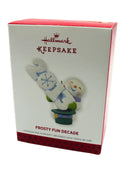 Hallmark Ornament: 2013 Frosty Fun Decade | QX9002