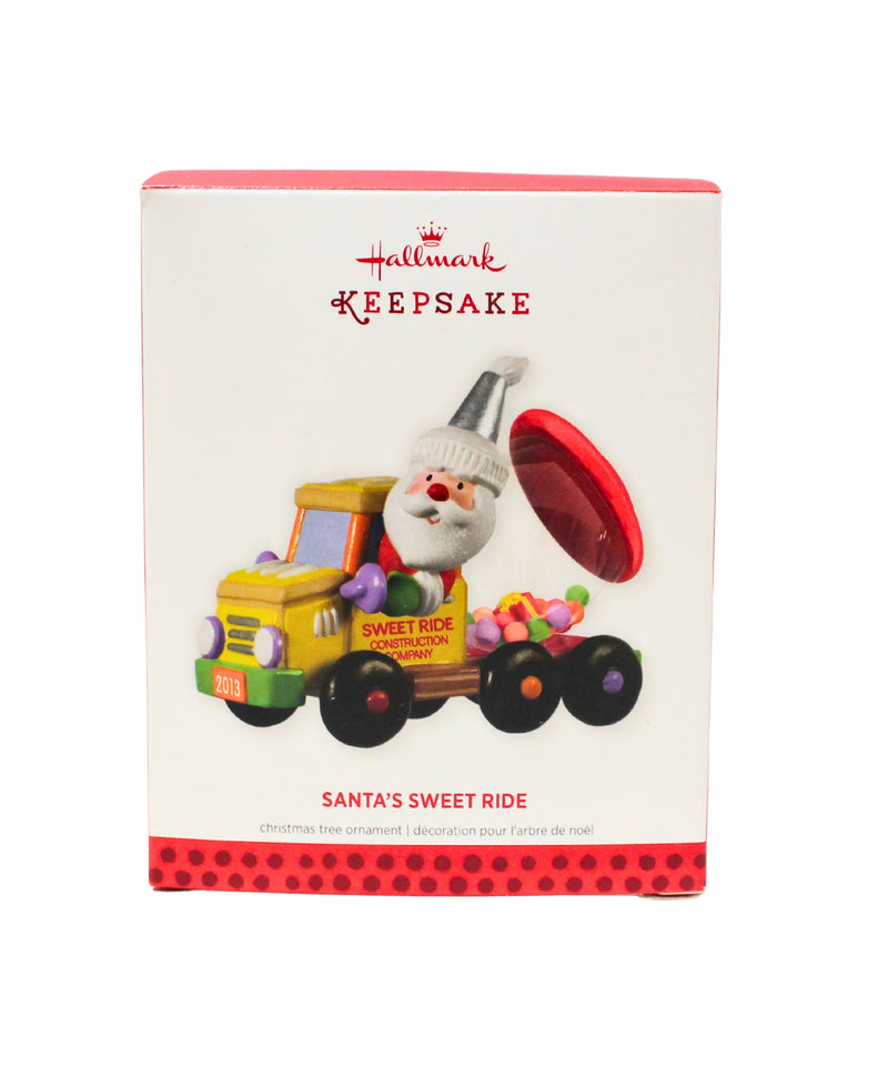 Hallmark Ornament: 2013 Santa's Sweet Ride | QX9032