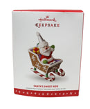 Hallmark Santa's Sweet Ride - 10th and Final in Series Ornament 2016 QX9091