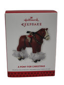 Hallmark Ornament: 2013 A Pony for Christmas | QX9105