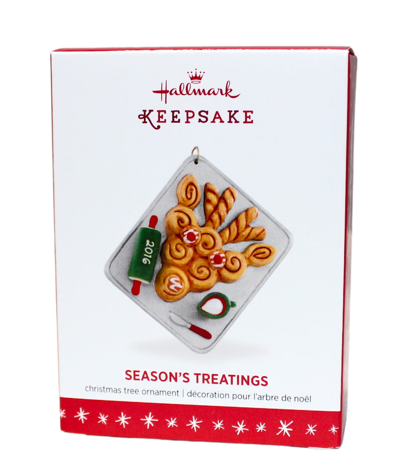 Hallmark Ornament: 2016 Season's Treatings | QX9151