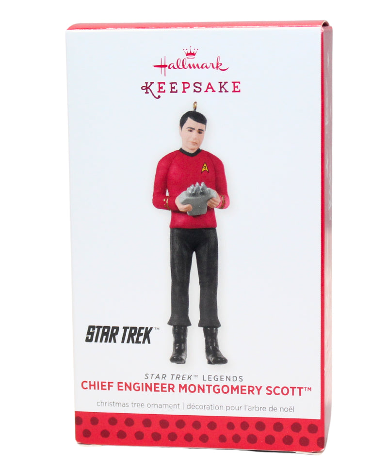 Hallmark Ornament: 2013 Chief Engineer Montgomery Scott | QX9165 | Star Trek