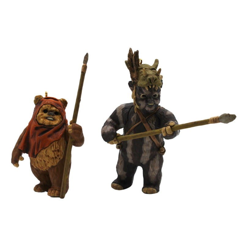 Hallmark Ornament: 2013 Wicket and Teebo | QX9172 | Star Wars