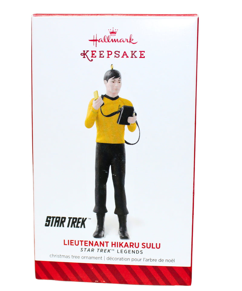 Hallmark Ornament: 2014 Lieutenant Hikaru Sulu | QX9183 | Star Trek Legends