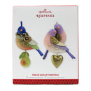 Hallmark Twelve Days of Christmas - 2 Pack, 1st & 2nd Keepsake Ornament 2013