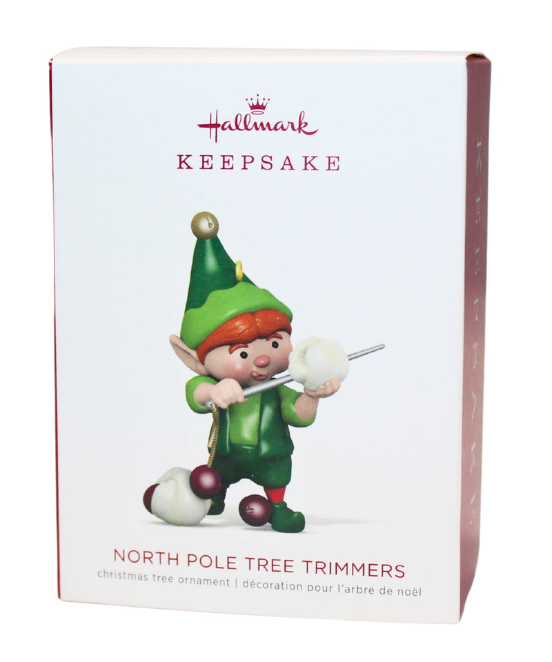 Hallmark Ornament: 2018 North Pole Tree Trimmers | QX9416