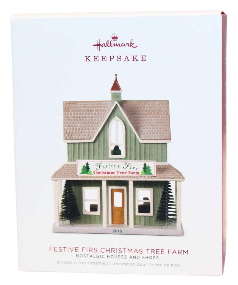 Hallmark Ornament: 2018 Festive Firs Christmas Tree Farm | QX9426