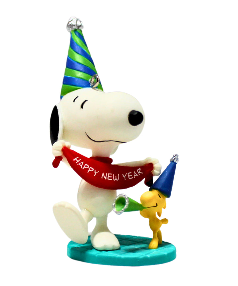 Hallmark Ornament: 2013 New Year's Celebration | QX9825 | Peanuts