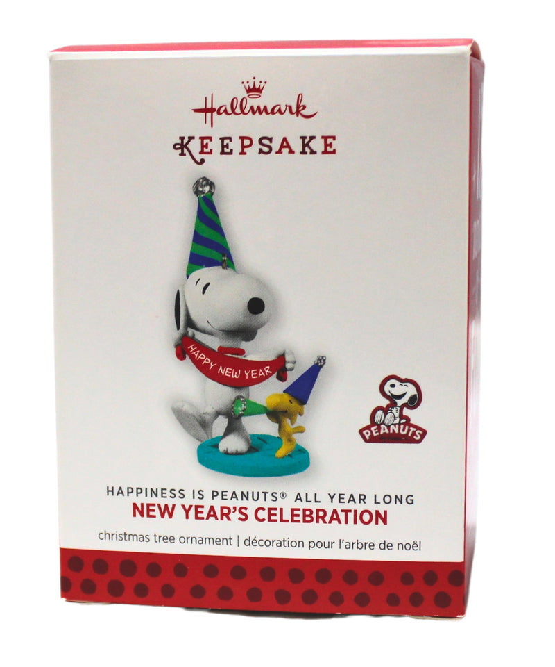 Hallmark Ornament: 2013 New Year's Celebration | QX9825 | Peanuts