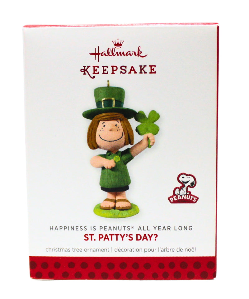 Hallmark Ornament: 2014 St. Patty's Day? | QX9835 | Peanuts