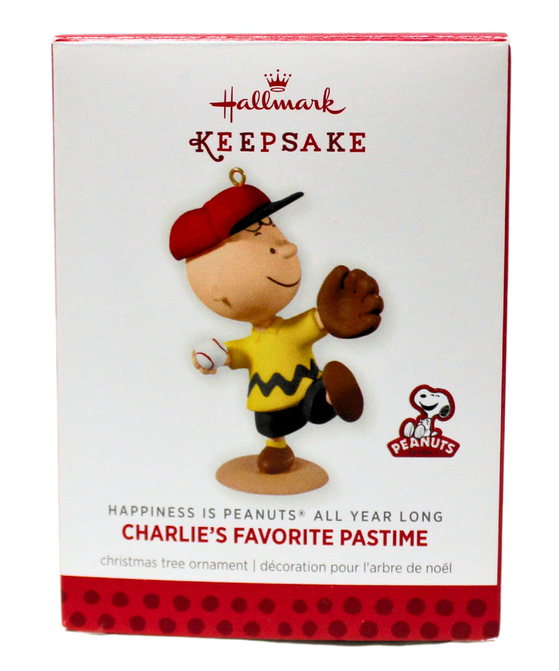 Hallmark Ornament: 2014 Charlie's Favorite Pastime | QX9852 | Peanuts