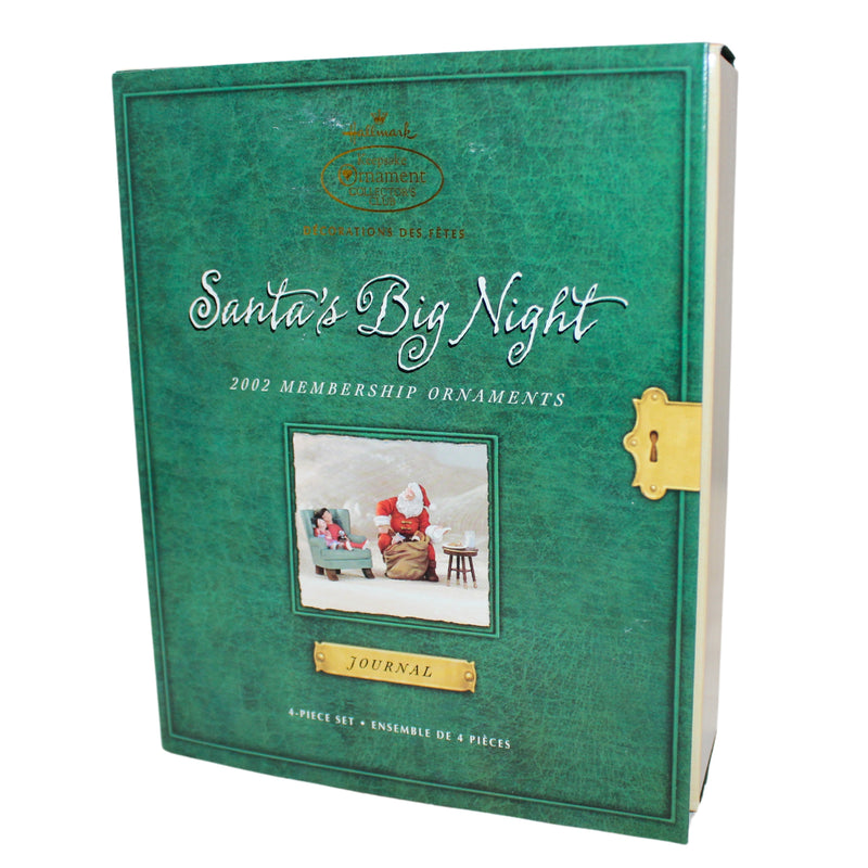 Hallmark Ornament: 2002 Santa's Big Night | QXC2002