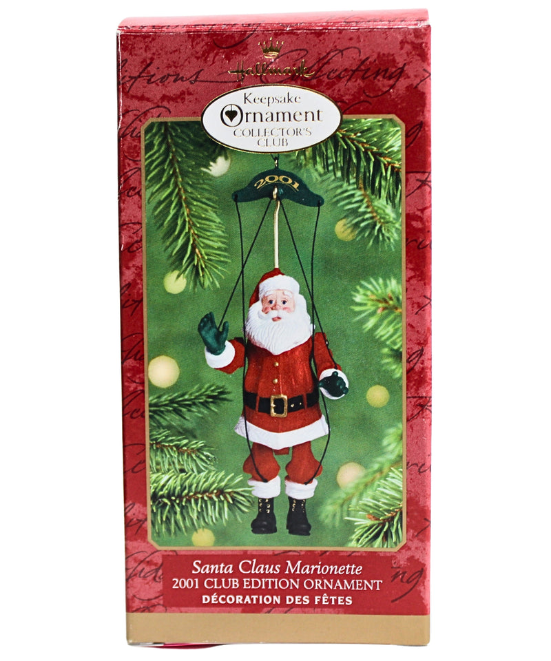 Hallmark Ornament: 2001 Santa Claus Marionette | QXC4525 | Marionette