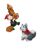 Hallmark Ornament: 2001 With Help From Pup | QXC4565