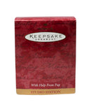 Hallmark Ornament: 2001 With Help From Pup | QXC4565