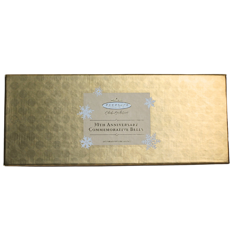 Hallmark Ornament: 2003 30th Anniversary Commemorative Bells | QXC4617 | Bells