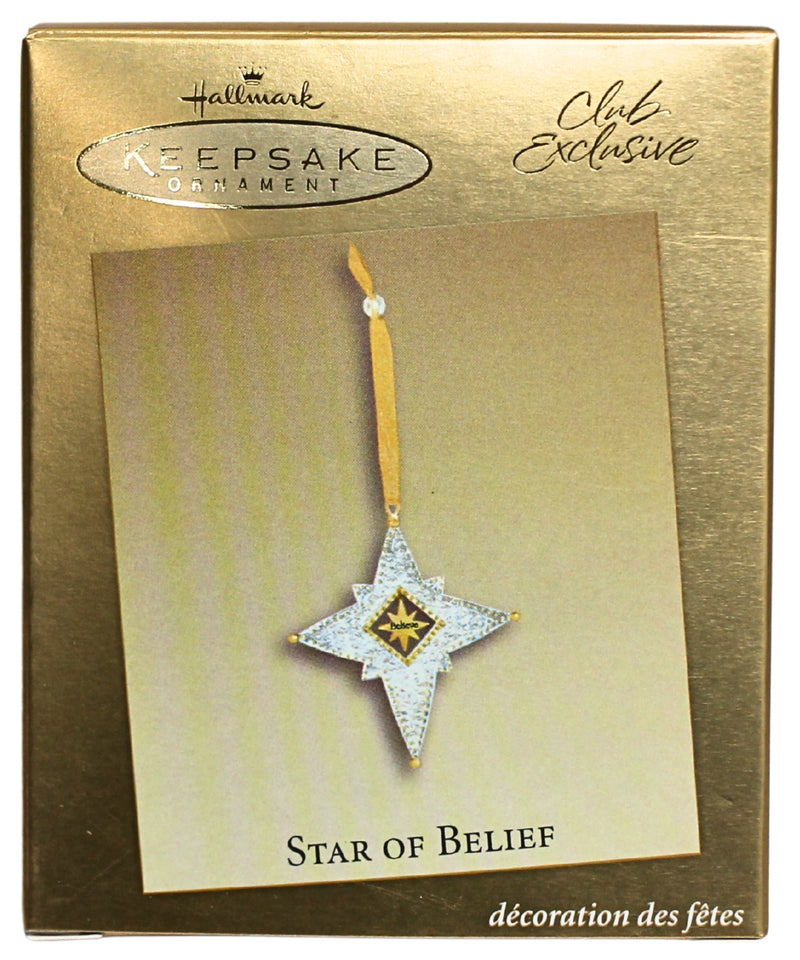Hallmark Ornament: 2003 Star of Belief | QXC4619