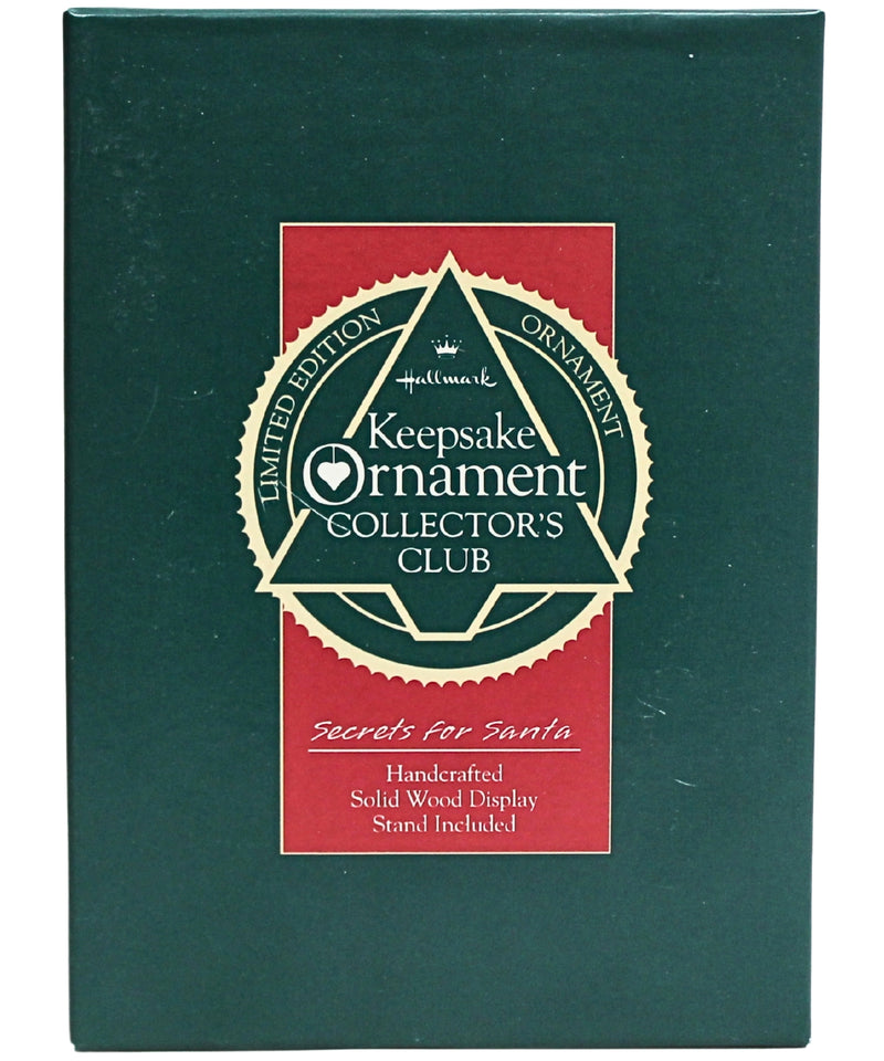 Hallmark Ornament: 1991 Secrets for Santa | QXC4797