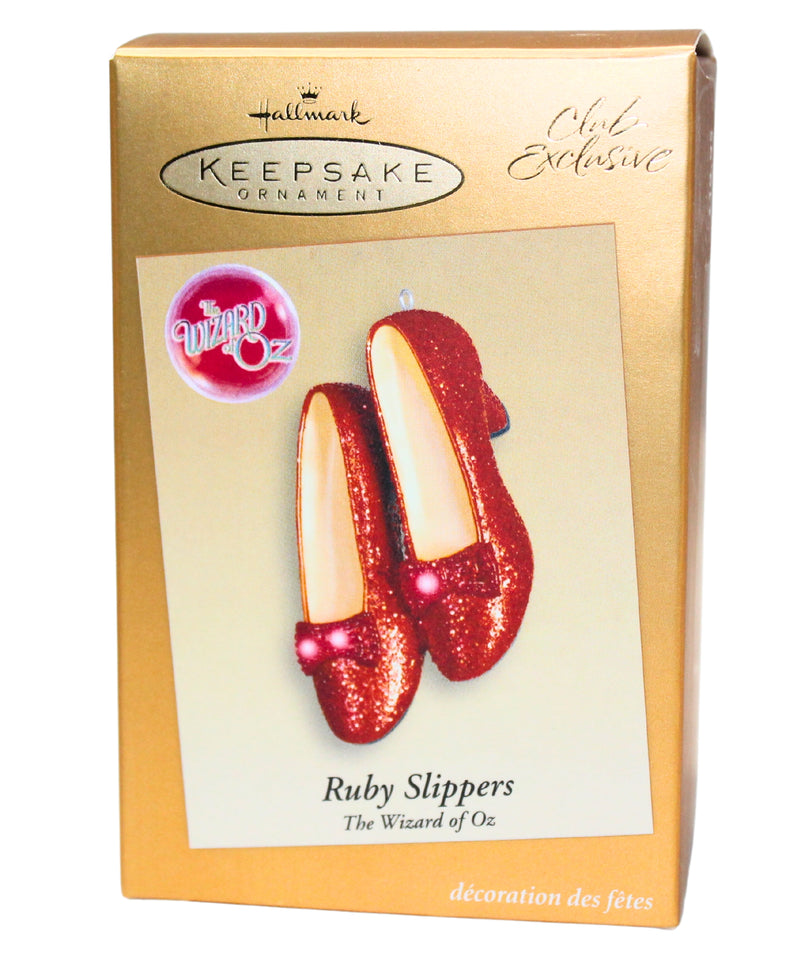 Hallmark Ornament: 2005 Ruby Slippers | QXC5004 | The Wizard of Oz