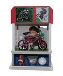 Hallmark Ornament: 2011 Christmas Window Sporting Goods | QXC5020 | 9th in series