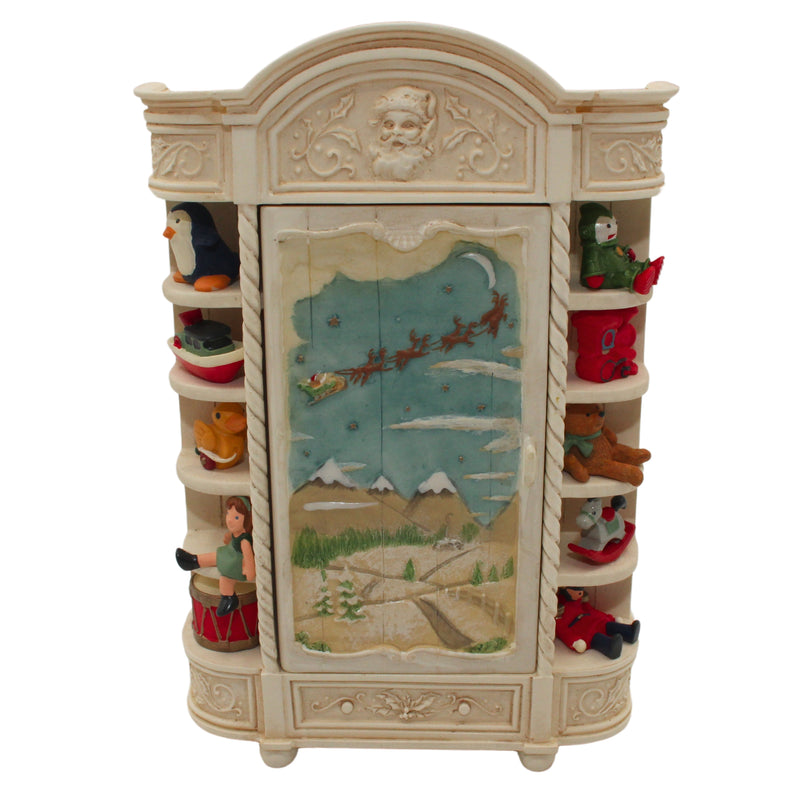 Hallmark Ornament: 2011 Santa's Armoire | QXC5036 | Repaint