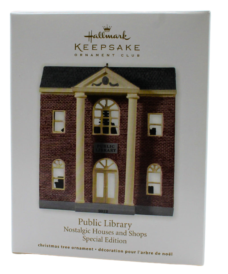 Hallmark Ornament: 2012 Public Library | QXC5054