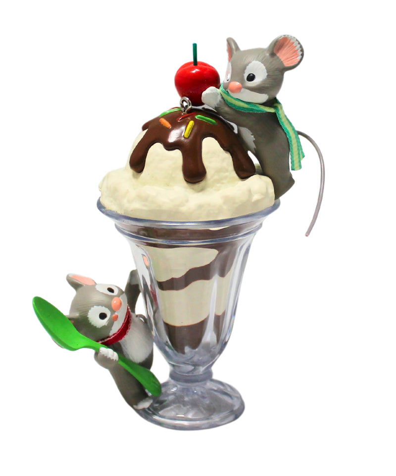 Hallmark Ornament: 2014 Mice Cream Sundae | QXC5078