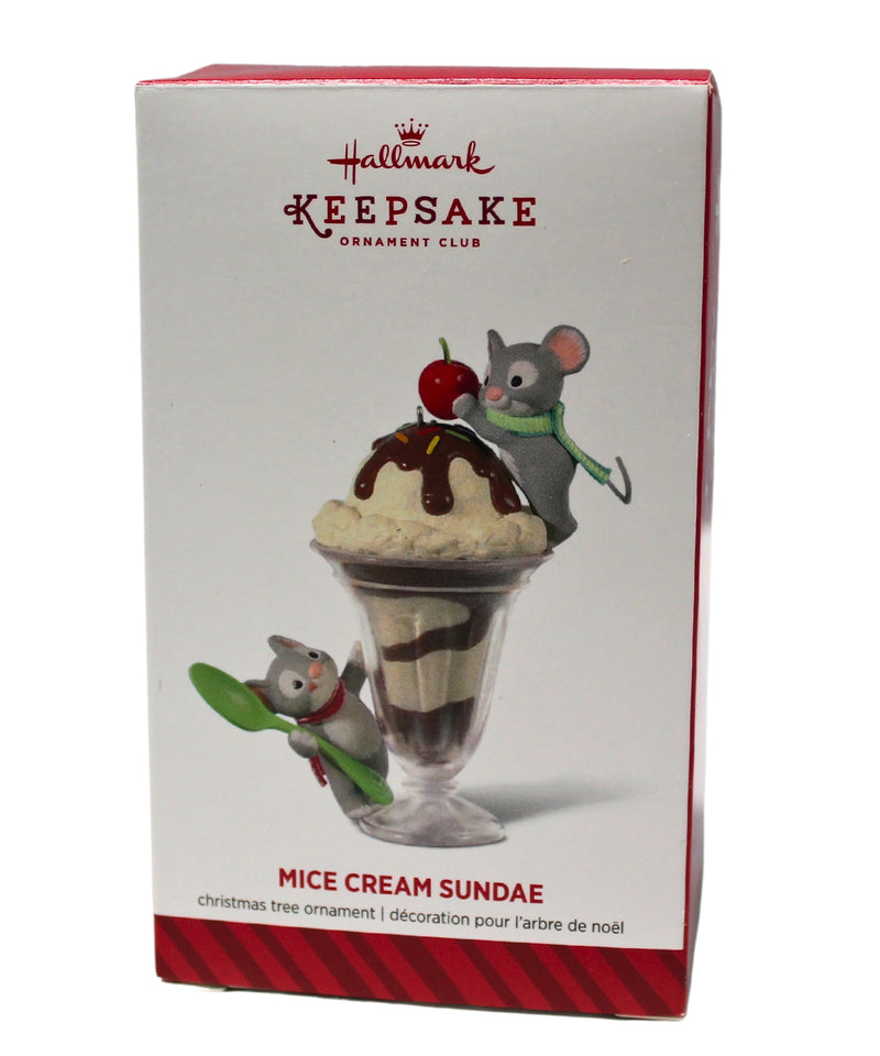 Hallmark Ornament: 2014 Mice Cream Sundae | QXC5078