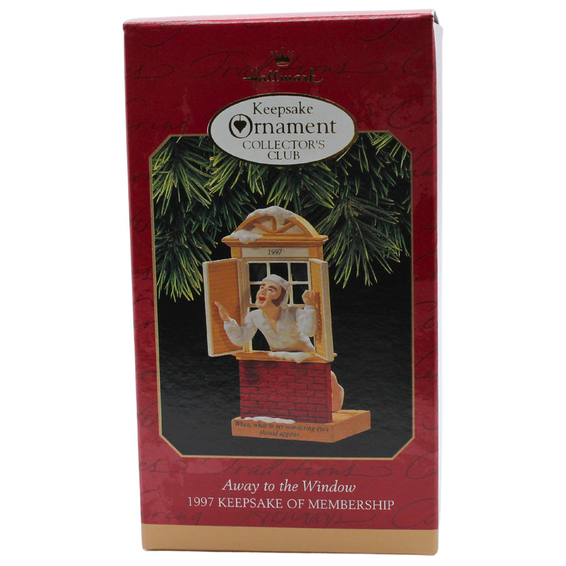 Hallmark Ornament: 1997 Away to the Window | QXC5135