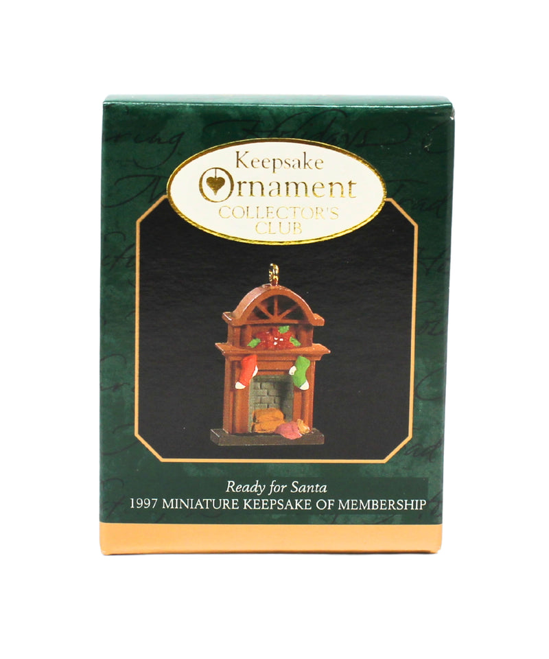 Hallmark Ornament: 1997 Ready for Santa  | QXC5142