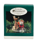 Hallmark Fishing for Fun - Clip-on Keepsake Ornament 1995 QXC5207