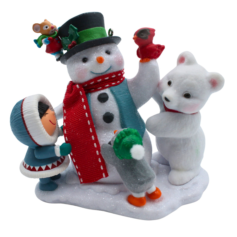 Hallmark Ornament: 2018 Let's Build a Snowman! | QXC5309