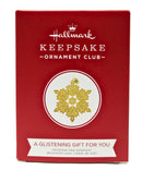 Hallmark A Glistening Gift For You - Snowflake Keepsake Ornament 2018 QXC5323