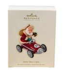 Hallmark Ornament: 2008 Santa Takes A Spin | QXC8014