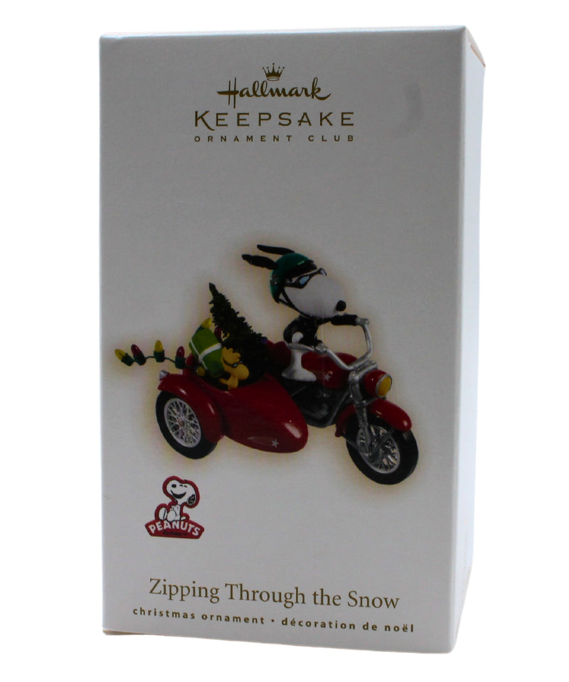 Hallmark Ornament: 2009 Zipping Through the Snow | QXC9002 | Peanuts