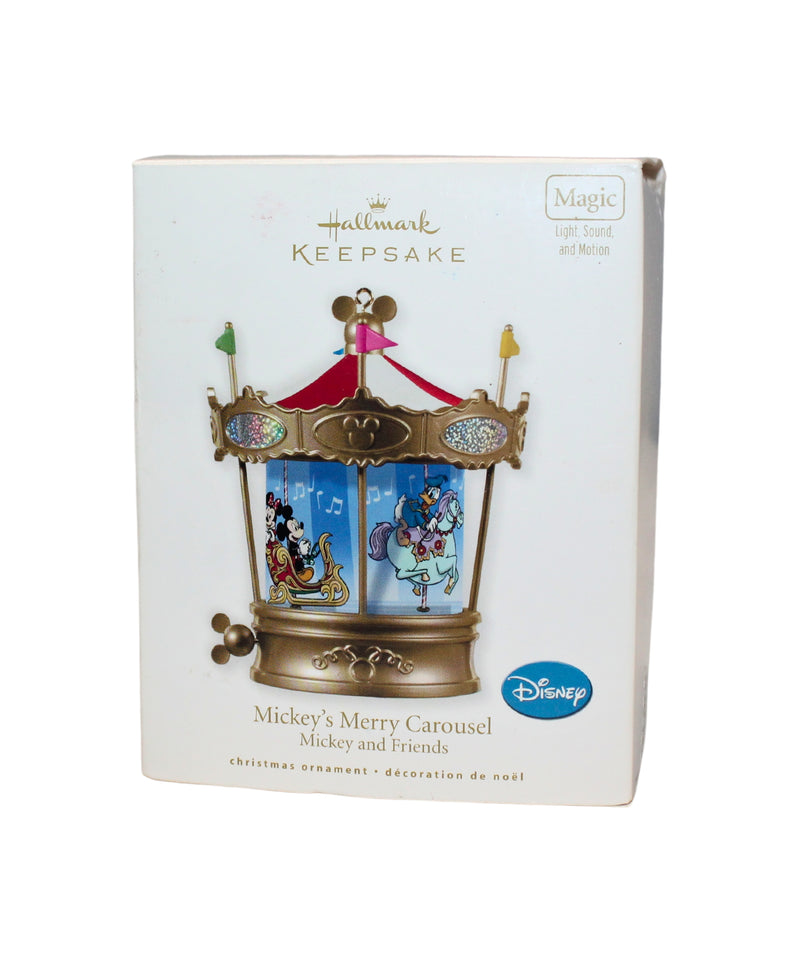 Hallmark Ornament: 2010 Mickey's Merry Carousel | QXD1003 | Disney