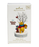 Hallmark Hello, Snow! - Winnie the Pooh Keepsake Ornament 2011 QXD1039