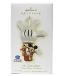 Hallmark Let's Take a Ride - Mickey Mouse Keepsake Ornament 2009 QXD2092