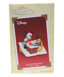 Hallmark Santa's Helpers - Mickey and Pluto Keepsake Ornament 2005 QXD4012