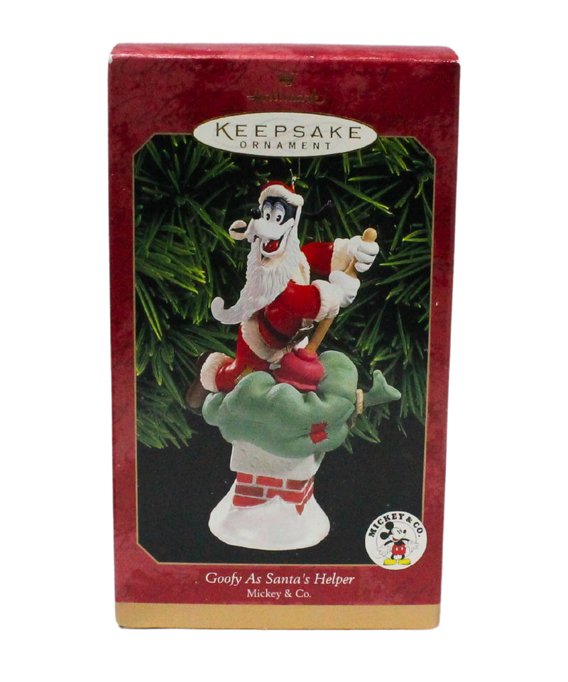 Hallmark Ornament: 1999 Goofy As Santa's Helper | QXD4079