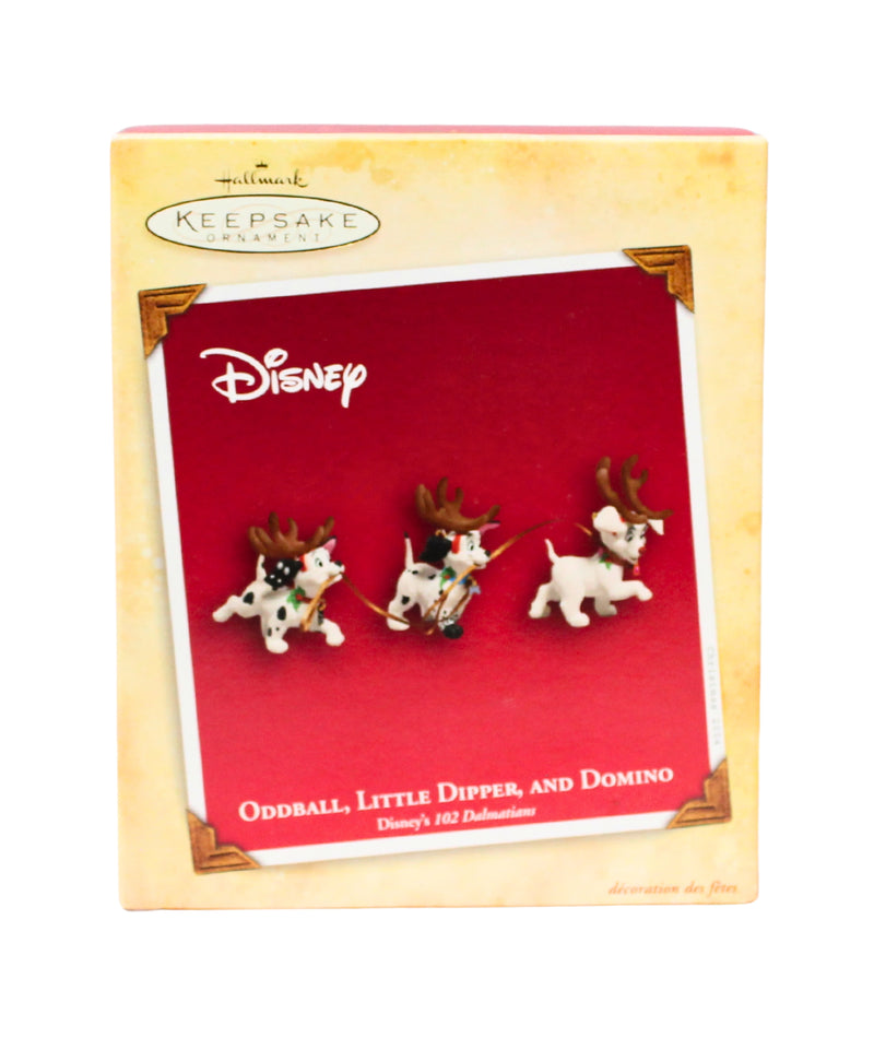 Hallmark Ornament: 2004 Oddball, Little Dipper, and Domino | QXD5074