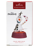 Hallmark Olaf and Gale - Disney, Frozen II  Keepsake Ornament 2022 QXD6546